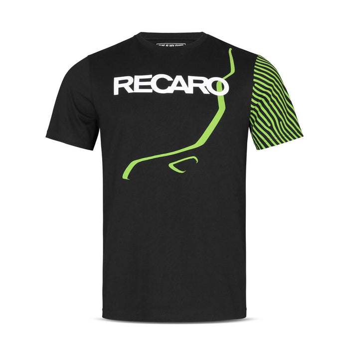 Tricou cu Mânecă Scurtă Bărbați Recaro DYNAMIC Negru