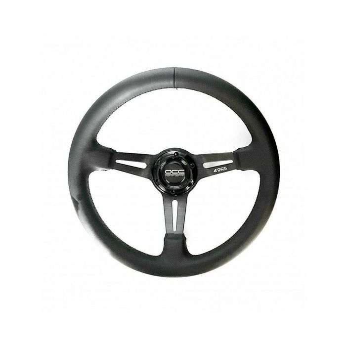 Volan de curse OCC Motorsport OCCVOL016 Negru Piele Ø 35 cm