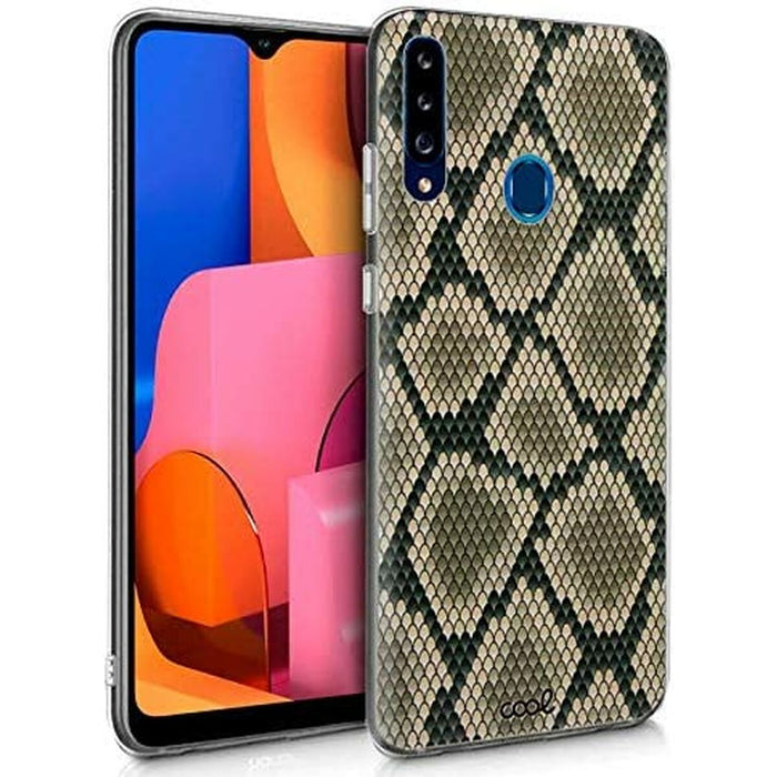 Husă pentru Mobil Cool Snake Drawings Samsung Galaxy A20s Multicolor