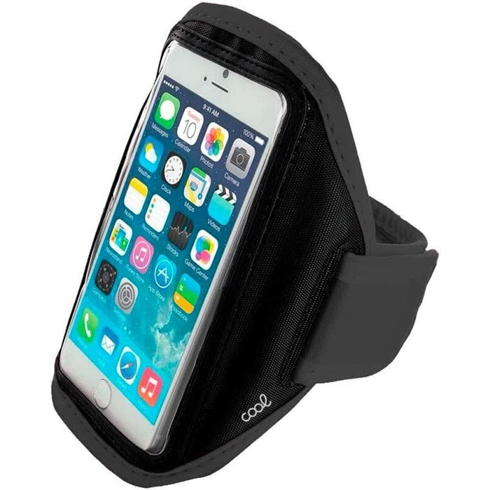Husă pentru Mobil Cool Sports Universal Negru 6,7"