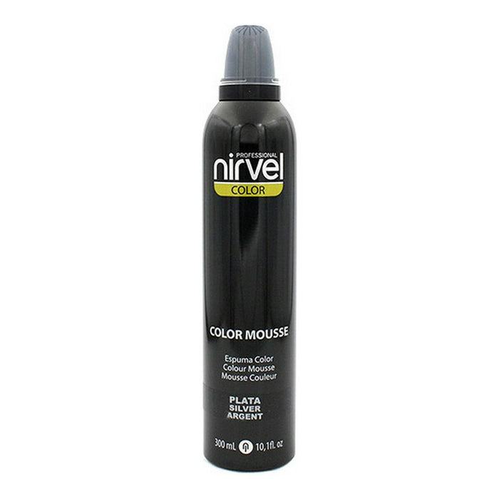 Spumă pentru Volum Color Mousse Nirvel Argintiu (300 ml)