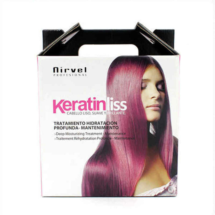 Tratament Capilar pentru Întinderea Părului Nirvel  Kit Keratinliss