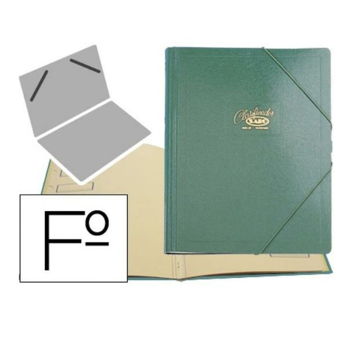 Dosar tip clasor Saro 30-V Verde A4