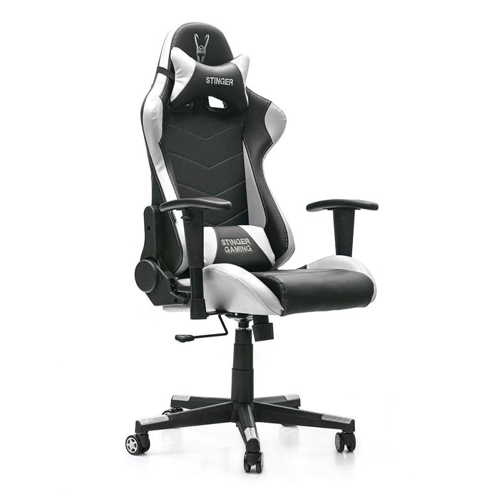 Scaun Gaming Woxter Stinger Station Alb Negru Negru/Alb