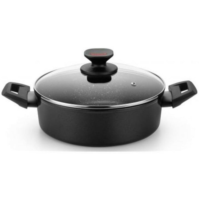 Caserolă Monix TITAN ROCK Ø 28 cm Negru