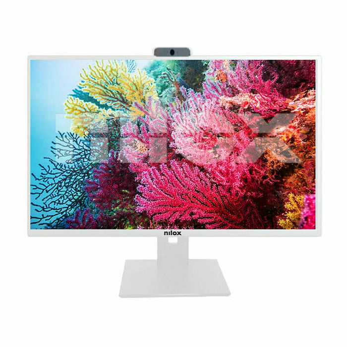 Monitor Nilox NXM24RWC01W Alb LED 24" VA