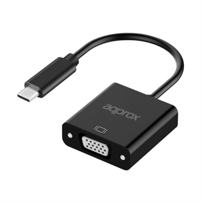 Adaptor USB C la VGA approx! APPC50 Negru