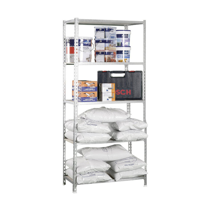 Raft Simon Rack Maderclick 5/400 750 kg Metal Lemn 5 Rafturi Plăci aglomerate (180 x 90 x 40 cm)