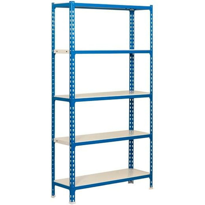 Raft SimonRack Albastru Alb Metal 180 x 80 x 40 cm