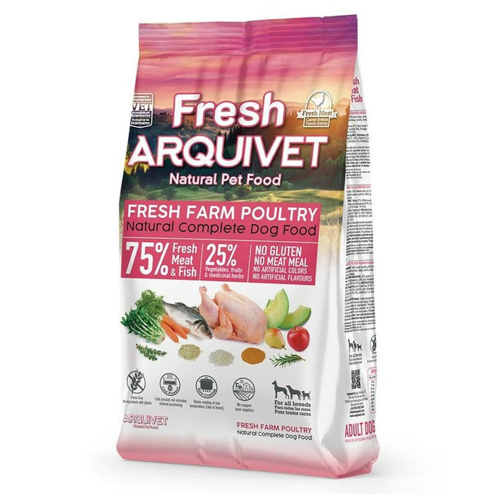 Nutreț Arquivet Fresh Chicken and oceanic fish Adult Pui Pește 2,5 kg