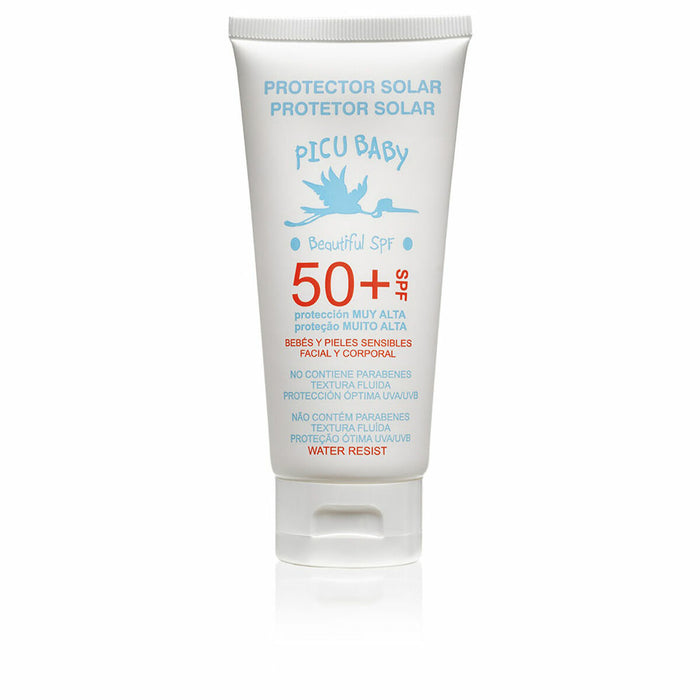 Protecție solară pentru copii Picu Baby Bebés Y Pieles Sensibles Bebeluș SPF 50+ 200 ml