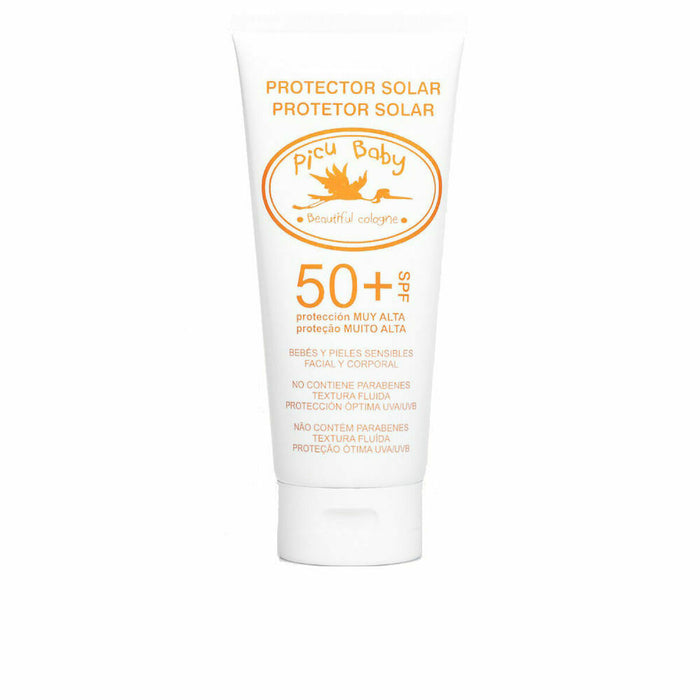 Protecție solară pentru copii Picu Baby Bebés Y Pieles Sensibles Bebeluși SPF 50+ 100 ml