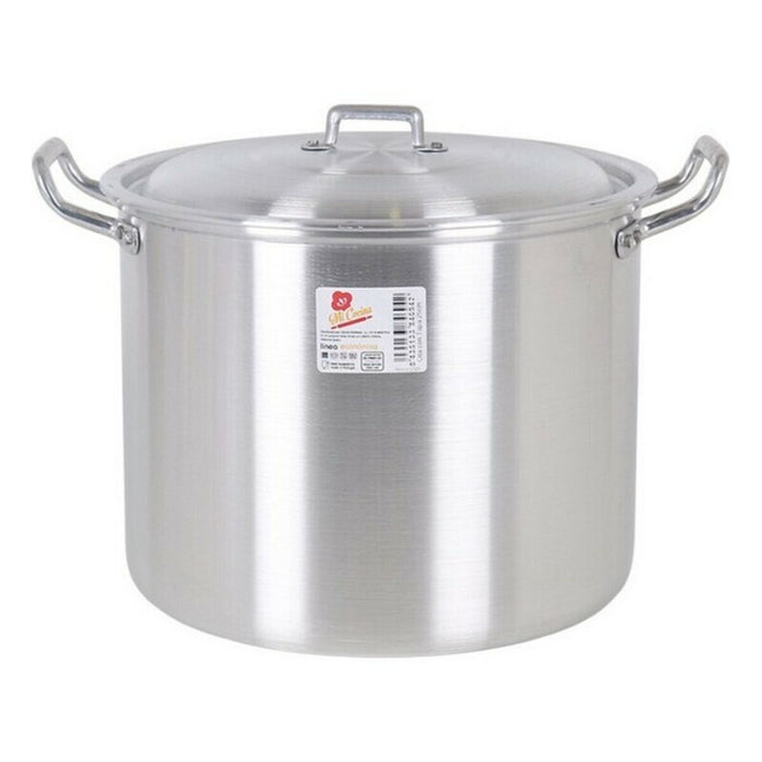 Oală cu capac Ø 22 cm Argintiu 6 L