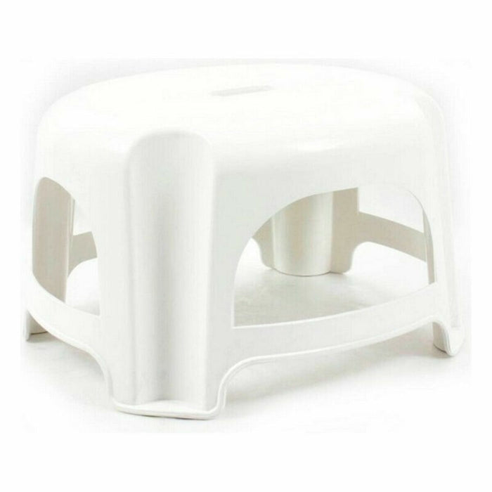 Taburet Step Plastic Alb (29 x 25 x 18,5 cm)
