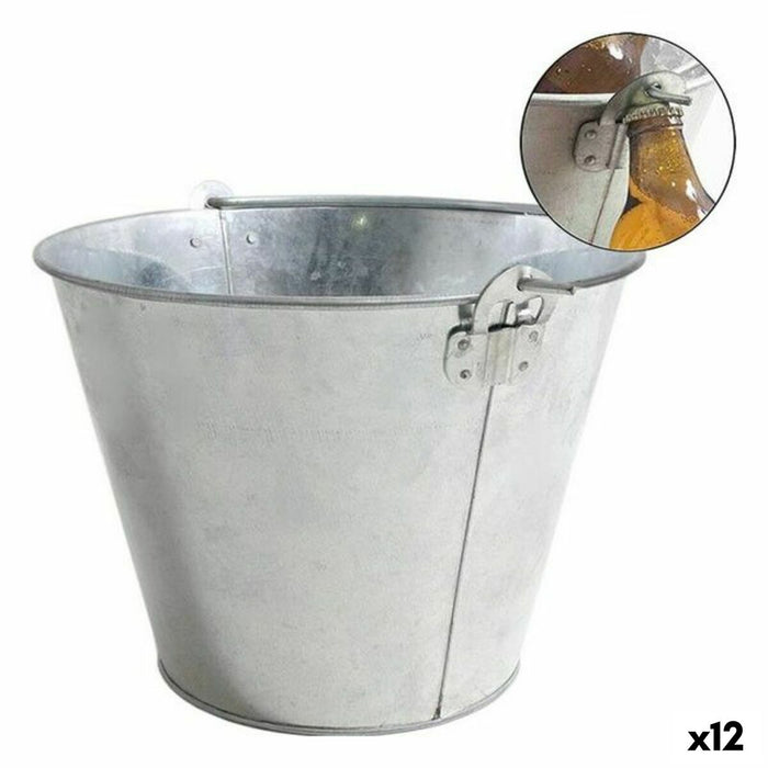 Frapieră INDE ø 26 x 20,2 cm Metal Oval 9 L (12 Unități)