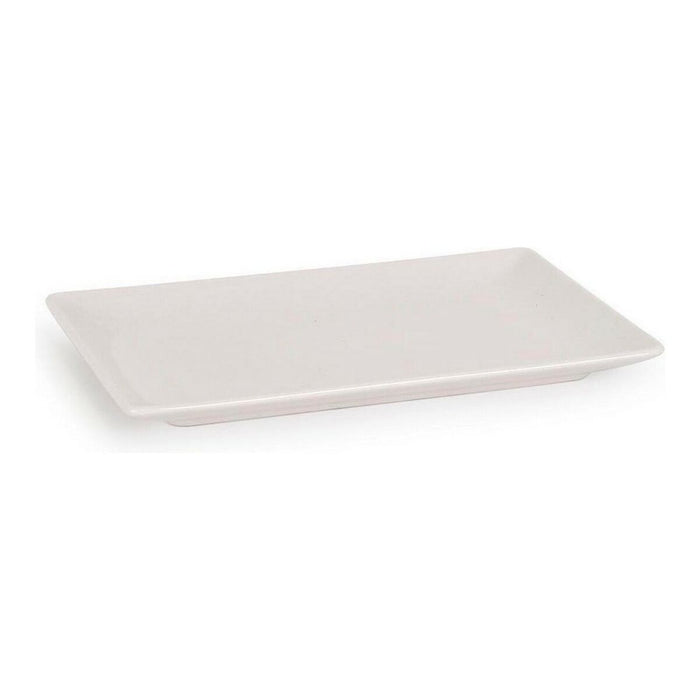 Platou pentru Servire La Mediterránea Ivory Elite Luciu Dreptunghiular (13 x 20 cm)