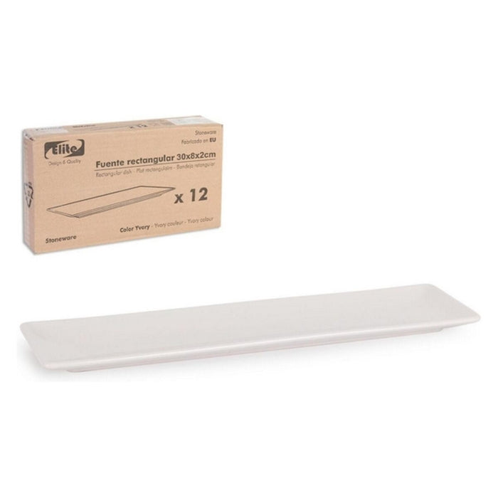 Platou pentru Servire La Mediterránea Elite Dreptunghiular 30 x 8 x 2 cm 30 x 8 x 2cm
