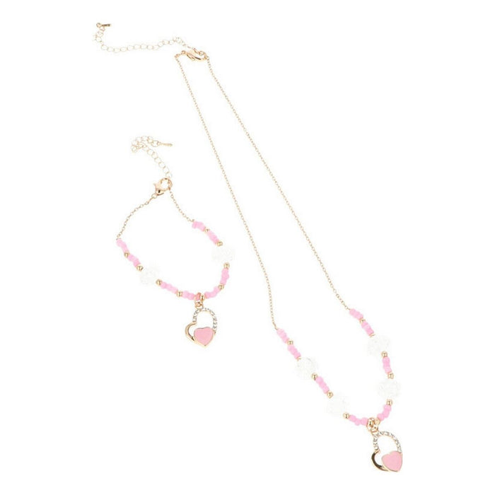 Set Colier și Brățări Inca Inimi (2 pcs)
