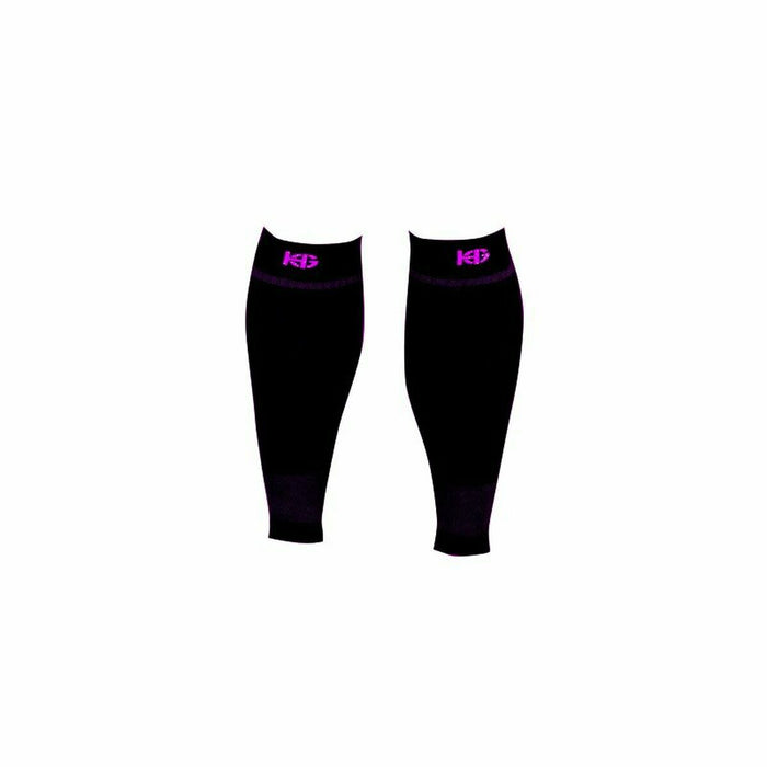 Manșete sport de compresie pentru gambe Sandsock Sands Negru Fucsia