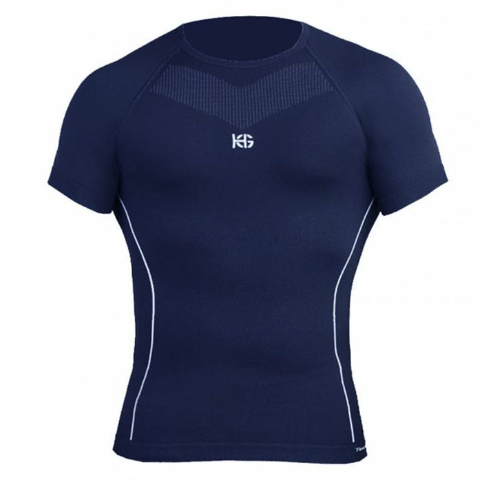 Tricou Termic Bărbați Sport Hg Albastru închis