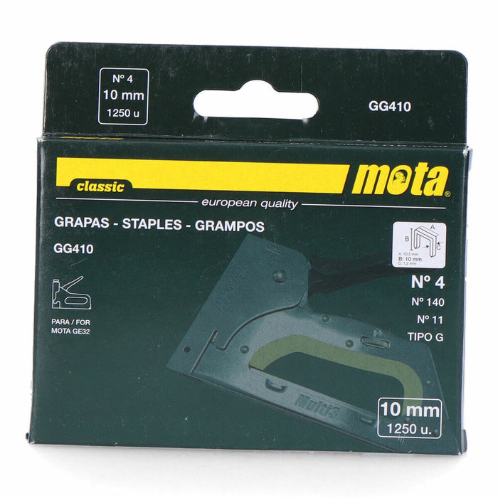 Capse Mota gg410 1000 Unidades 10 mm Nº 4