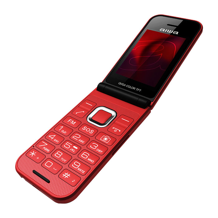 Telefon Mobil pentru Persoane Vârstnice Aiwa FP-24RD 2.4"