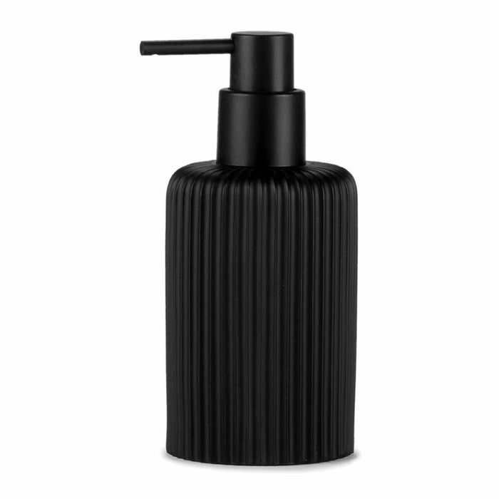 Dozator de Săpun Andrea House Mat Negru Rășină (Ø 7 x 16 cm) (270 ml)