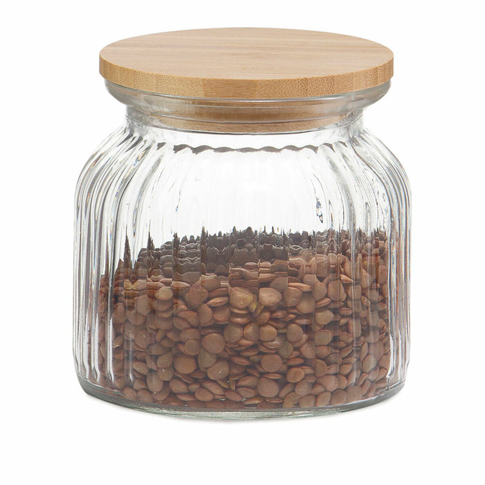 Staniu Andrea House MS72136 Sticlă Bambus Bucătărie 600 ml