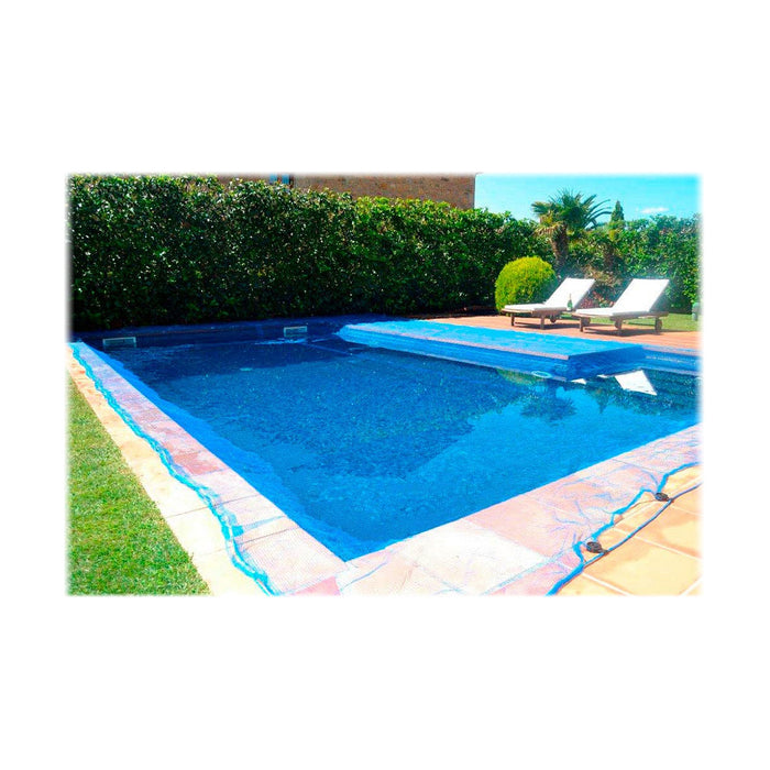 Husă pentru piscină Fun&Go Leaf Pool Albastru (6 x 10 m)