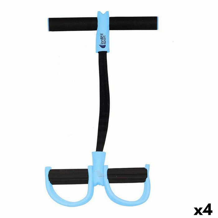 Benzi elastice de rezistență LongFit Sport Pedală (4 Unități)