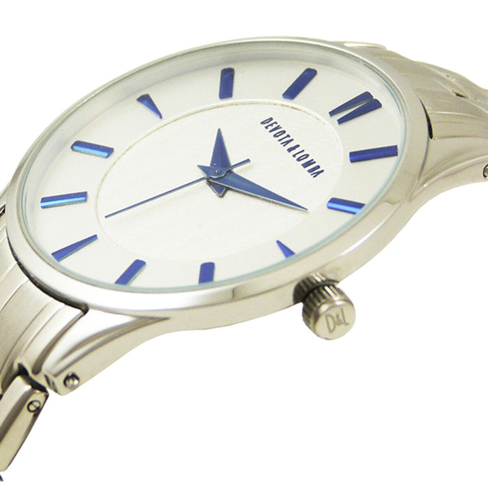 Ceas Damă Devota & Lomba DL012W-01WHITE (Ø 35 mm)