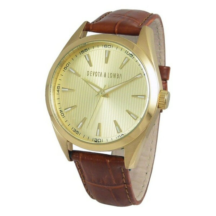 Ceas Bărbați Devota & Lomba DL014ML-02BRGOLD (Ø 40 mm)