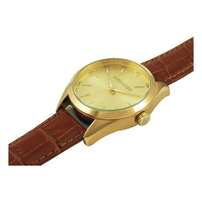 Ceas Bărbați Devota & Lomba DL014ML-02BRGOLD (Ø 40 mm)