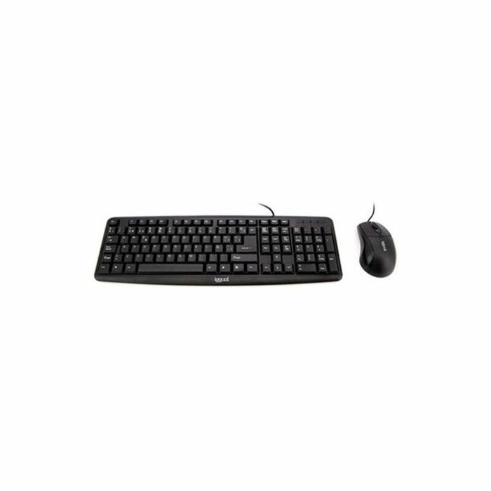 Tastatură și Mouse iggual QWERTY USB