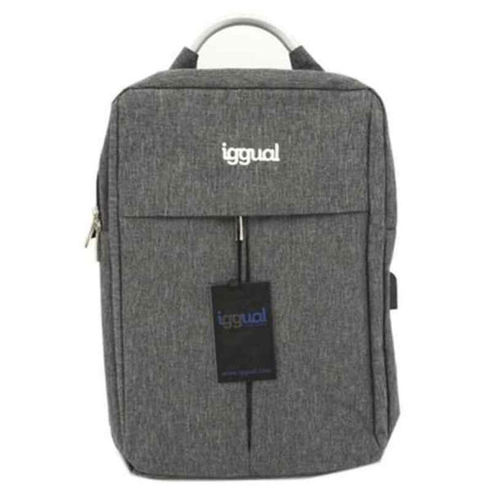 Rucsac pentru Laptop iggual IGG317044 Impermeabil Gri