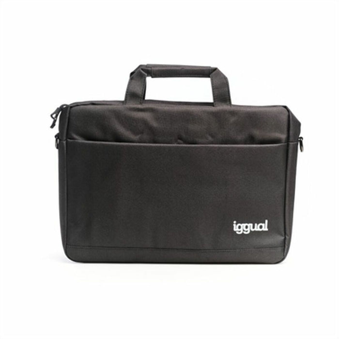 Servietă pentru Laptop iggual IGG317754 15,6" Negru 15"