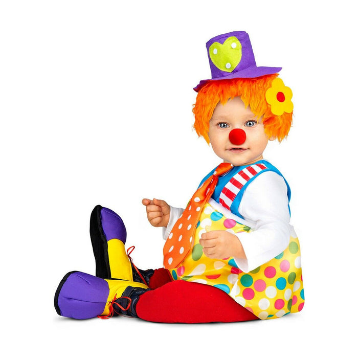 Costum Deghizare pentru Bebeluși My Other Me Clovn (4 Piese)