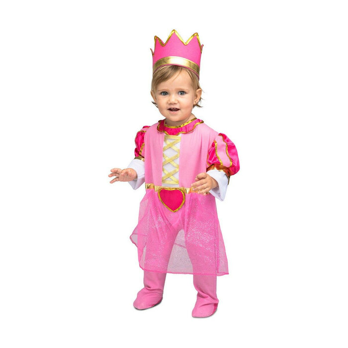 Costum Deghizare pentru Bebeluși My Other Me Roz Prințesă (2 Piese)