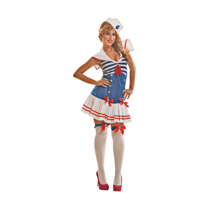 Costum Deghizare pentru Adulți My Other Me Femeie Marinar M/L (3 Piese)