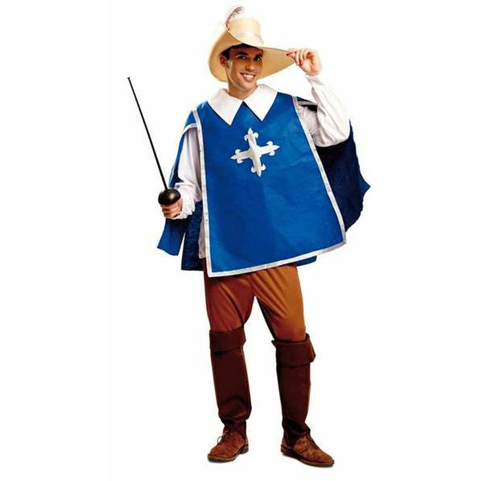 Costum Deghizare pentru Adulți My Other Me Mușchetar 5 Piese Albastru