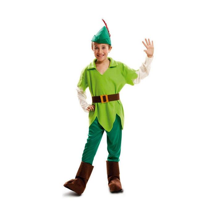 Costum Deghizare pentru Copii My Other Me Verde Peter Pan (5 Piese)