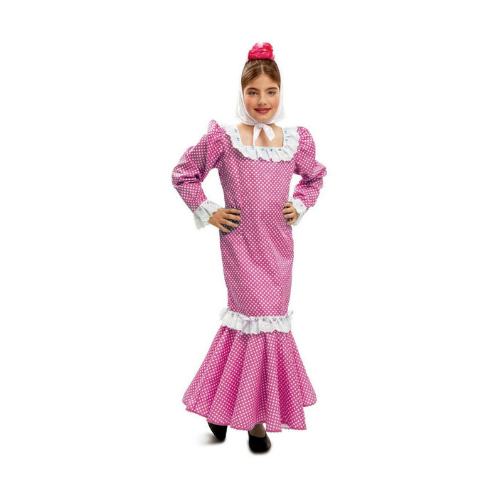 Costum Deghizare pentru Copii My Other Me Madrilen Roz (4 Piese)