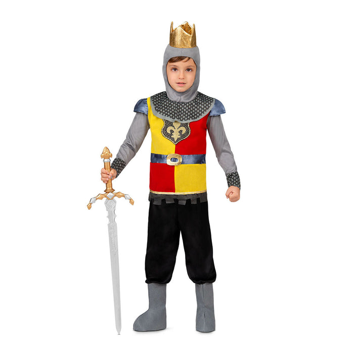 Costum Deghizare pentru Copii My Other Me Rege Medieval 5-6 Ani (3 Piese)
