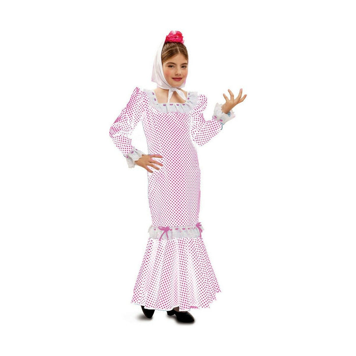 Costum Deghizare pentru Copii My Other Me Madrilen Alb (4 Piese)