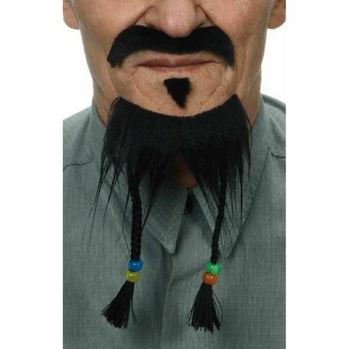 Mustață și barbă My Other Me Negru Mărime unică