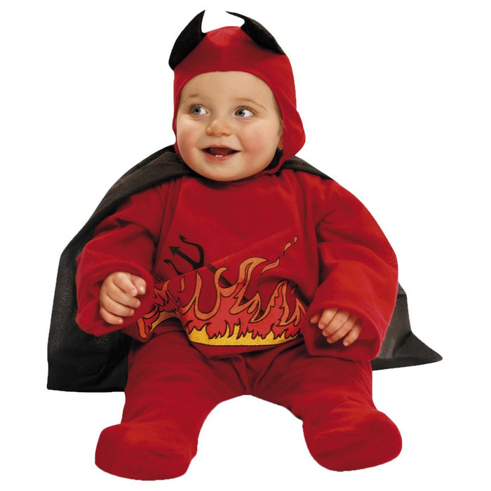 Costum Deghizare pentru Copii My Other Me 1-2 ani Diablo Roșu 12-24 Luni (3 Piese)