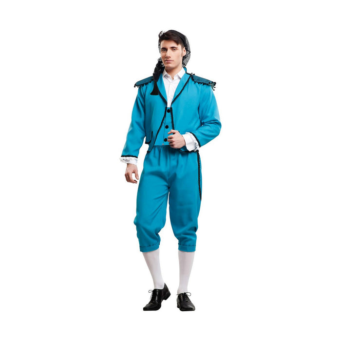 Costum Deghizare pentru Adulți My Other Me Albastru Multicolor (3 Piese)