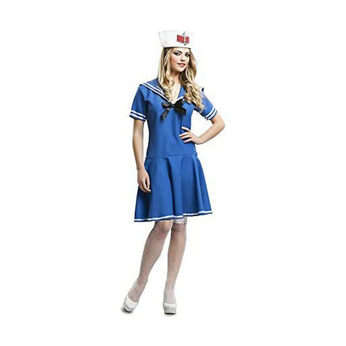 Costum Deghizare pentru Adulți My Other Me Femeie Marinar Albastru M/L (2 Piese)