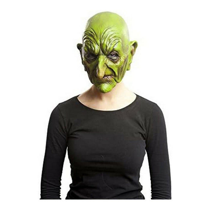 Mască My Other Me Verde Mărime unică Vrăjitoare Bătrână