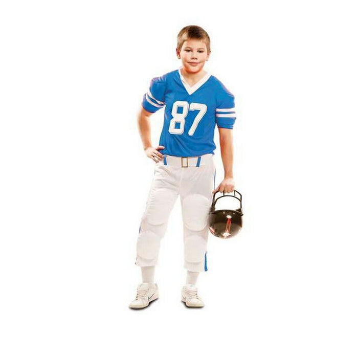 Costum Deghizare pentru Copii My Other Me Albastru Jucător de Rugby